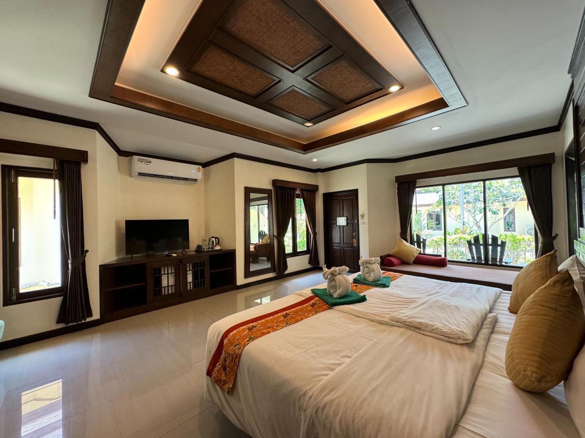 Beach Bungalow At Lanta Resort Ко-Ланта Екстер'єр фото